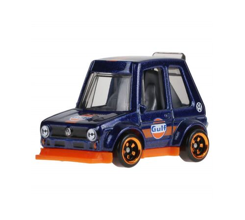 Mattel Hot Wheels: Silver Series Tooned Gulf Racing - Tooned Volkswagen Golf MK1 (JCB62)