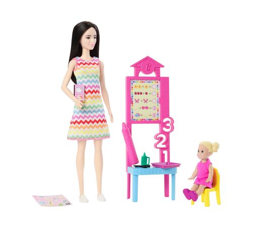 Mattel Barbie: You Can Be Anything - Teacher Doll with Black Hair (JCR77)