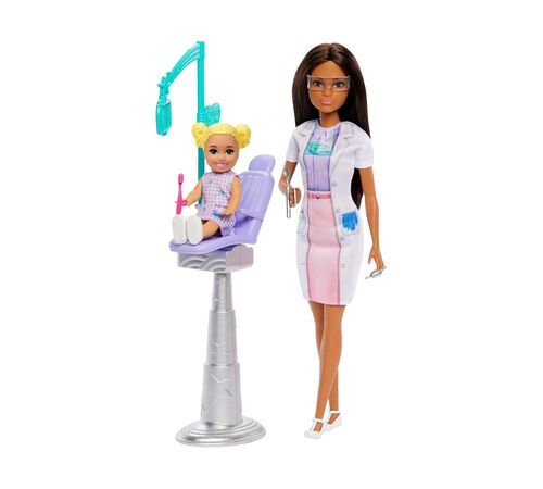 Mattel Barbie: You Can Be Anything - Dentist Doll with Brown Hair (JCR75)
