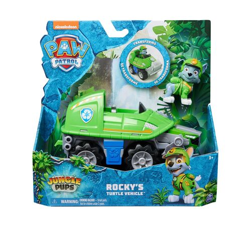 Spin Master Paw Patrol: Jungle Pups - Rocky's Turtle Vehicle (20143426)