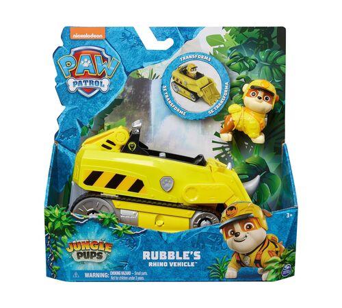 Spin Master Paw Patrol: Jungle Pups - Rubble's Rhino Vehicle (20143427)