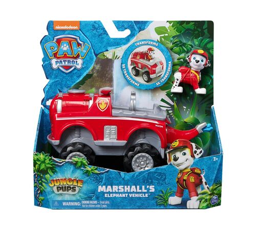 Spin Master Paw Patrol: Jungle Pups - Marshall's Elephant Vehicle (20143429)