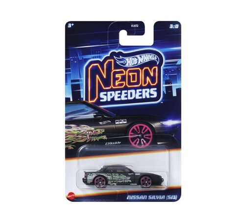 Mattel Hot Wheels: Neon Speeders - Nissan Silvia (513) (JBY94)
