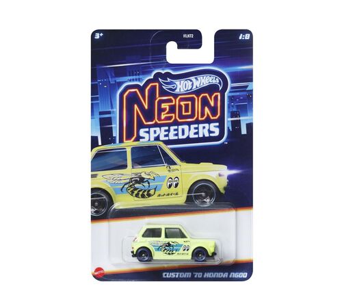 Mattel Hot Wheels: Neon Speeders - Custom '70 Honda N600 (JBY92)