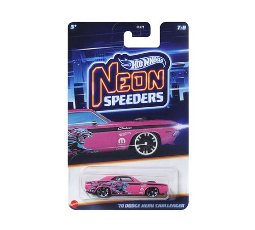 Mattel Hot Wheels: Neon Speeders - '70 Dodge Hemi Challenger (JBY98)
