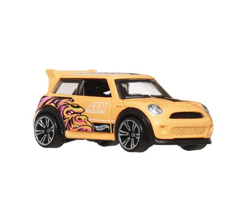 Mattel Hot Wheels: Neon Speeders - Mini Cooper S Challenge (JBY96)