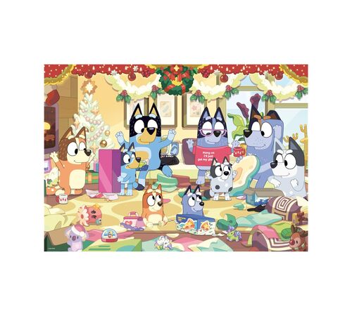 Ravensburger Giant Floor Puzzle: Bluey - Christmas with Bluey (24 pcs) (03171)