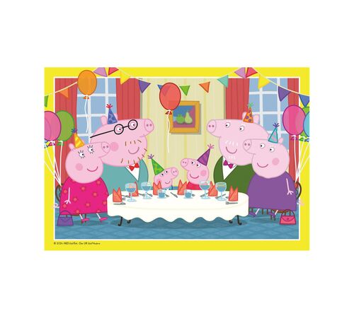 Ravensburger Puzzle: Peppa Pig - Time To Celebrate (2x12 pcs) (12004017)