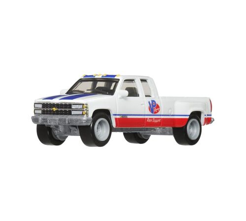 Mattel Hot Wheels: Premium Car Culture Team Transport - '63 Chevy Nova '88 Chevy Silverado 3500 VP Racing (HRV42)