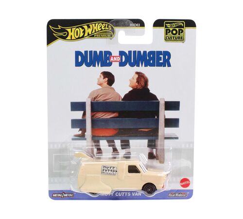 Mattel Hot Wheels Premium® Pop Culture: Dumb and Dumber - Mutt Cutt Van Vehicle (JBL80)
