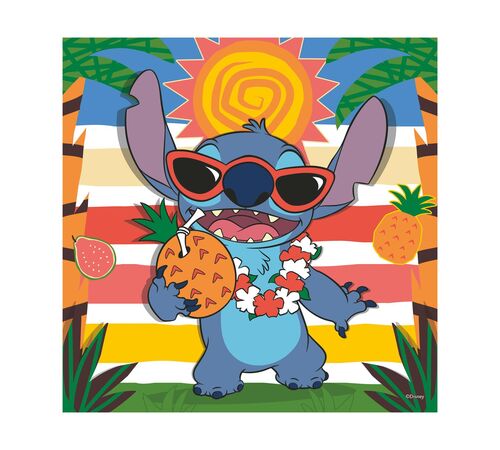 Ravensburger Disney Puzzle: Stitch - Aloha (3x49 pcs) (12004114)