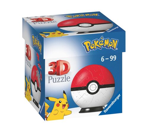 Ravensburger 3D Puzzle: Pokemon - Poke Ball (55 pcs) (11256)