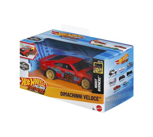 Mattel Hot Wheels: Pull-Back Speeders - Dimachinni Veloce (1:43) (JCM07)