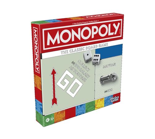 Hasbro Monopoly: Classic Refresh (English Language) (G0009) Hasbro Monopoly: Classic Refresh (English Language) (G0009)