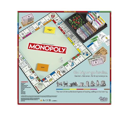 Hasbro Monopoly: Classic Refresh (English Language) (G0009) Hasbro Monopoly: Classic Refresh (English Language) (G0009)