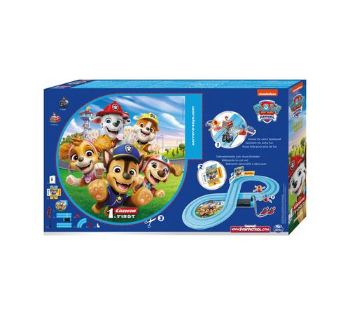 Carrera Slot 1.First: Paw Patrol - Chase &amp; Marshall On the Track 1:50 (20063056)