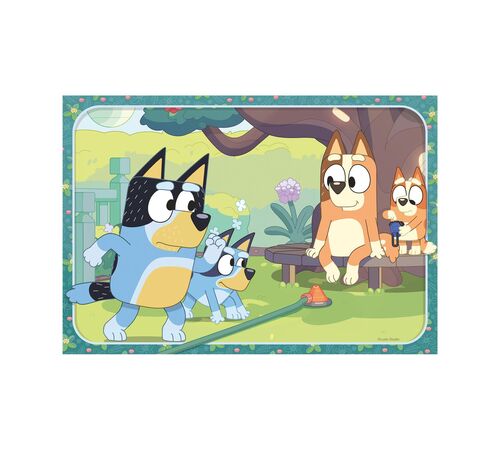 Ravensburger Puzzle: Bluey and the Heeler family (2x12pcs) (12004111)