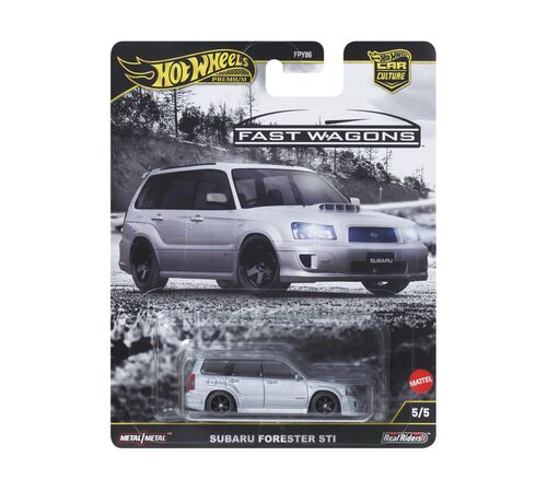 Mattel Hot Wheels Premium Car Culture: Fast Wagons - Subaru Forester STI (JBK87)