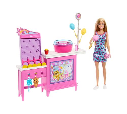 Mattel Barbie Mysteries: Beach Detectives - Treats and Game Booth (JFV67)