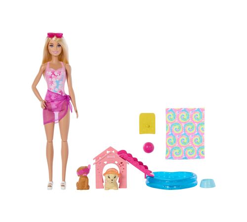 Mattel Barbie - Puppy Pool Party (JBF35)