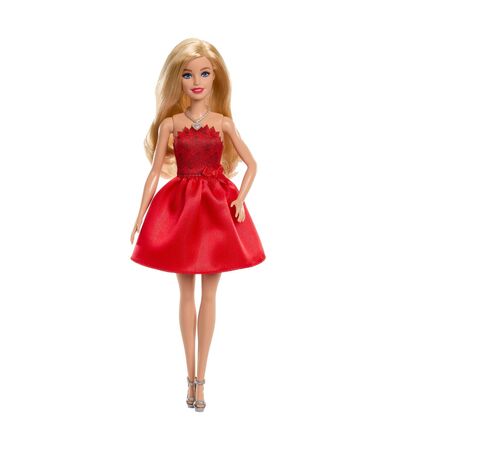 Mattel Barbie: Fashion Dolls - Red Dress Mattel 80 Year Anniversary (JGD25)