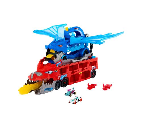 Mattel Hot Wheels: City - Ultimate Dual Dragon Transporter (JBM72)