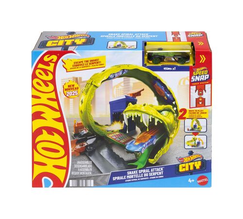 Mattel: Hot Wheels City - Snake Spiral Attack (JBM63)