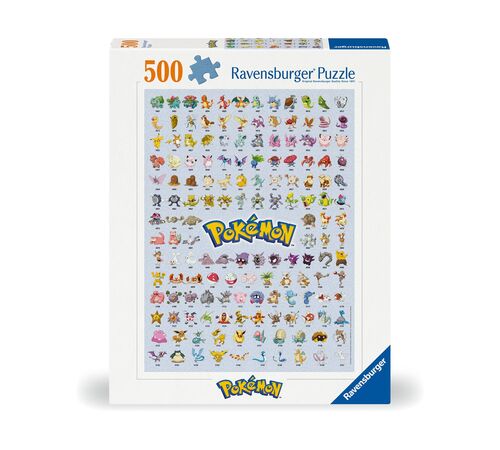 Ravensburger Puzzle: Pokemon - The First 151! (500 pcs) (12000511)