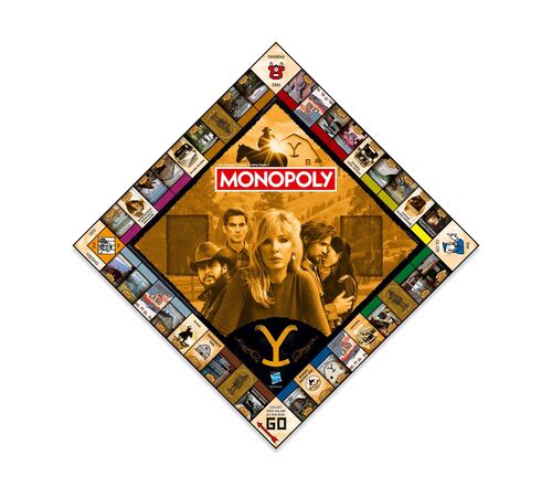 Winning Moves: Monopoly - Yellowstone (English Language) (WM04120-EN1) Winning Moves: Monopoly - Yellowstone (English Language) (WM04120-EN1)