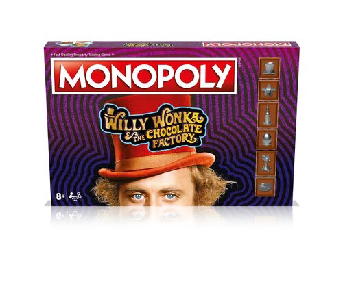 Winning Moves: Monopoly - Willy Wonka and the Chocolate Factory (English Language) (WM03817-EN1) Winning Moves: Monopoly - Willy Wonka and the Chocolate Factory (English Language) (WM03817-EN1)
