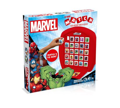 Winning Moves Top Trumps Match: Marvel (WM01185-ML1)
