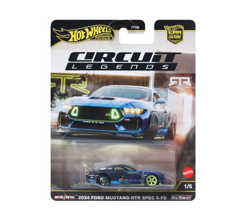Mattel Hot Wheels Premium Car Culture:2024 Ford Mustang RTR Spec 5-FD (JBK48)