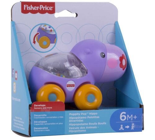 FISHER PRICE - POPPITY POP ANIMALS - HIPPO (BGX30)