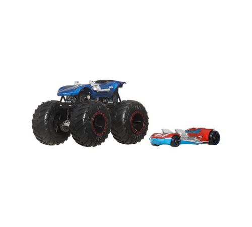 Mattel Hot Wheels: Monster Trucks - Twin Mill 2 Pack Vehicles (JCG34)
