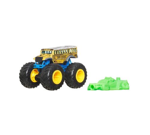 Mattel Hot Wheels Monster Trucks: Totally Tooned - Too S'Cool Die-Cast Vehicle (JCD96)