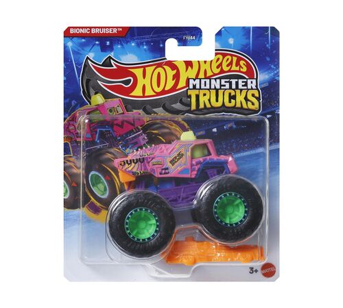 Mattel Hot Wheels: Monster Trucks - Bionic Bruiser Die-Cast Vehicle (JDP84)