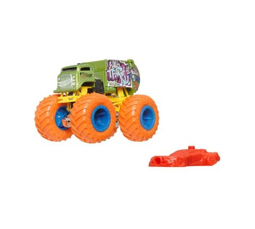Mattel Hot Wheels Monster Trucks: Freestyle Wreckers - Will Trash it All Die-Cast Vehicle (JCF04)