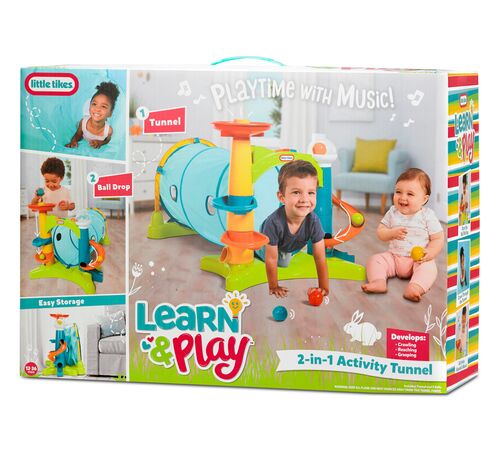 Little Tikes Learn & Play - 2-in-1 Activity Tunel (658365EUC)