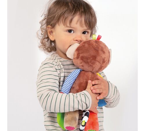 AS Baby Clementoni - Βρεφικό Παιχνίδι Μπο Μπο το Μαιμουδάκι - Οι Πρώτες μου Ανακαλύψεις (1000-63264)