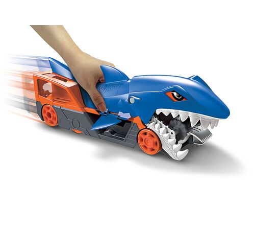 Mattel Hot WheelsCity: Shark Chomp Transporter Playset (GVG36)