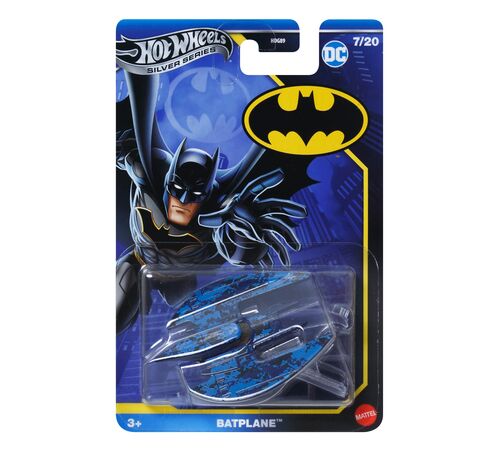 Mattel Hot Wheels Silver Series DC: Batman - Batplane Vehicle (JBY13)