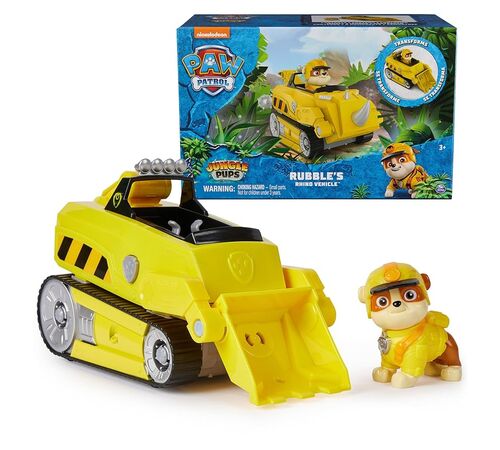 Spin Master Paw Patrol: Jungle Pups - Rubble's Rhino Vehicle (20143427)