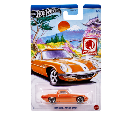 Mattel Hot Wheels® J-Import Series - '68 Mazda Cosmo Sport Vehicle (HRT00)