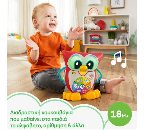 Fisher-Price Linkimals: Κουκουβάγια η Σοφή (HJN63)