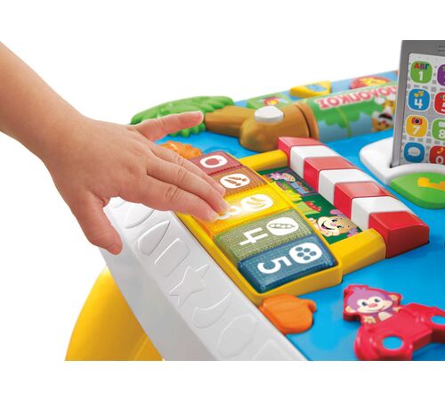 FISHER PRICE: ΠΑΙΖΩ &amp; ΜΑΘΑΙΝΩ ΕΚΠΑΙΔΕΥΤΙΚΟ ΤΡΑΠΕΖΙ - ΕΛΛΗΝΙΚΑ &amp; ΑΓΓΛΙΚΑ (DRH43)
