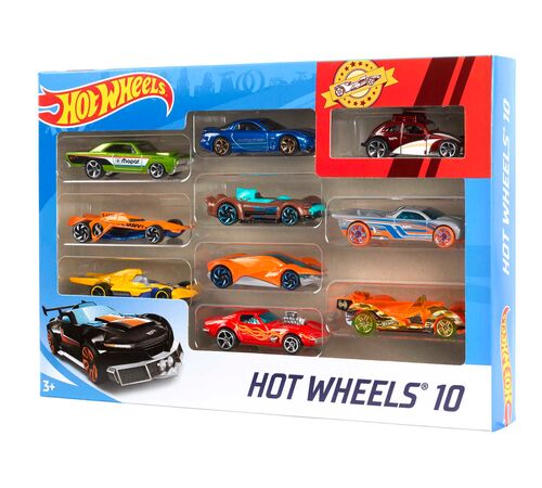 HOT WHEELS - CARS SET OF 10 RANDOM (54886)