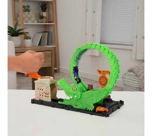 Mattel Hot Wheels City - Gator Loop Attack (HKX39)