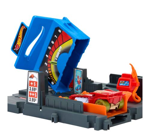 Mattel Hot Wheels City - Fuel Station Shift Track Set (HKX45)