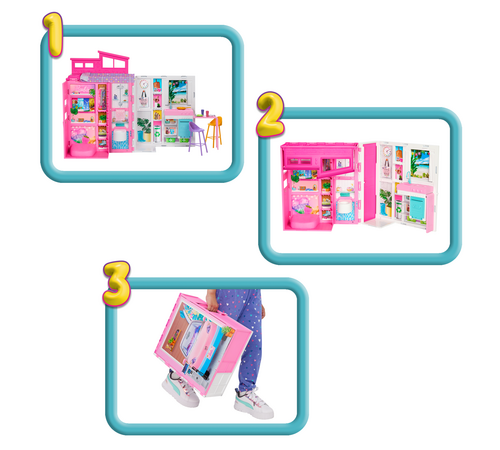 Mattel Barbie® Getaway House Playset (HRJ76)