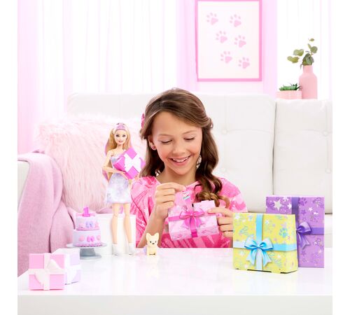 Mattel Barbie: Party Unboxed Reveal - Blonde Hair Doll (JFG70)